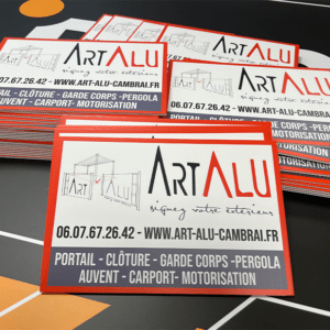 BJ PUB Art Alu Panneau de chantier Akilux